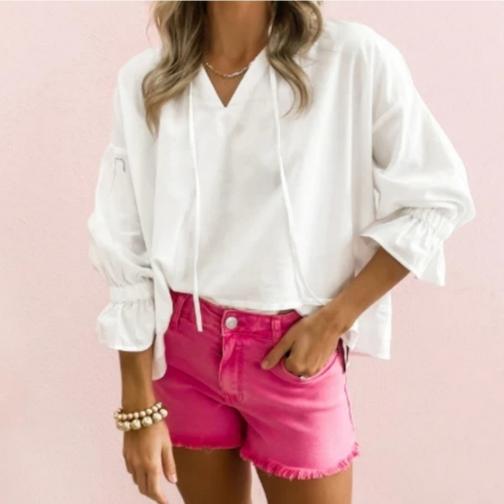 Kut From the Kloth Pink High Rise Shorts